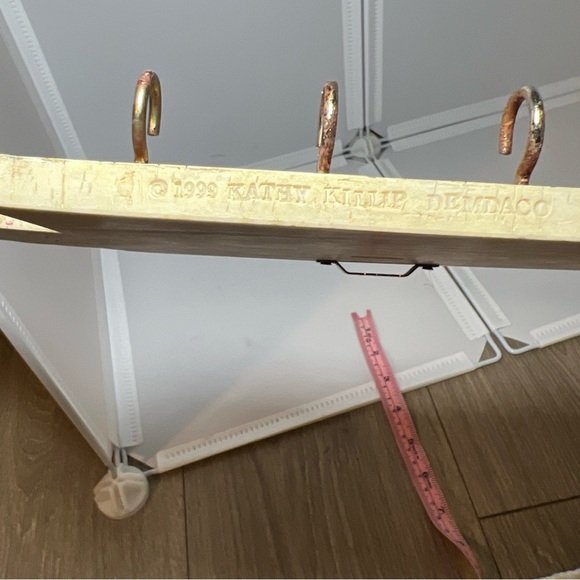 vintage Kathy Killip Demdaco 1999 Angel Key Hanger Holder Wall Plaque - Picture 5 of 5